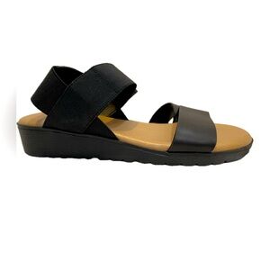 EUC Kensie Women's Everlee Strap Sandals - Black, Size 6.5